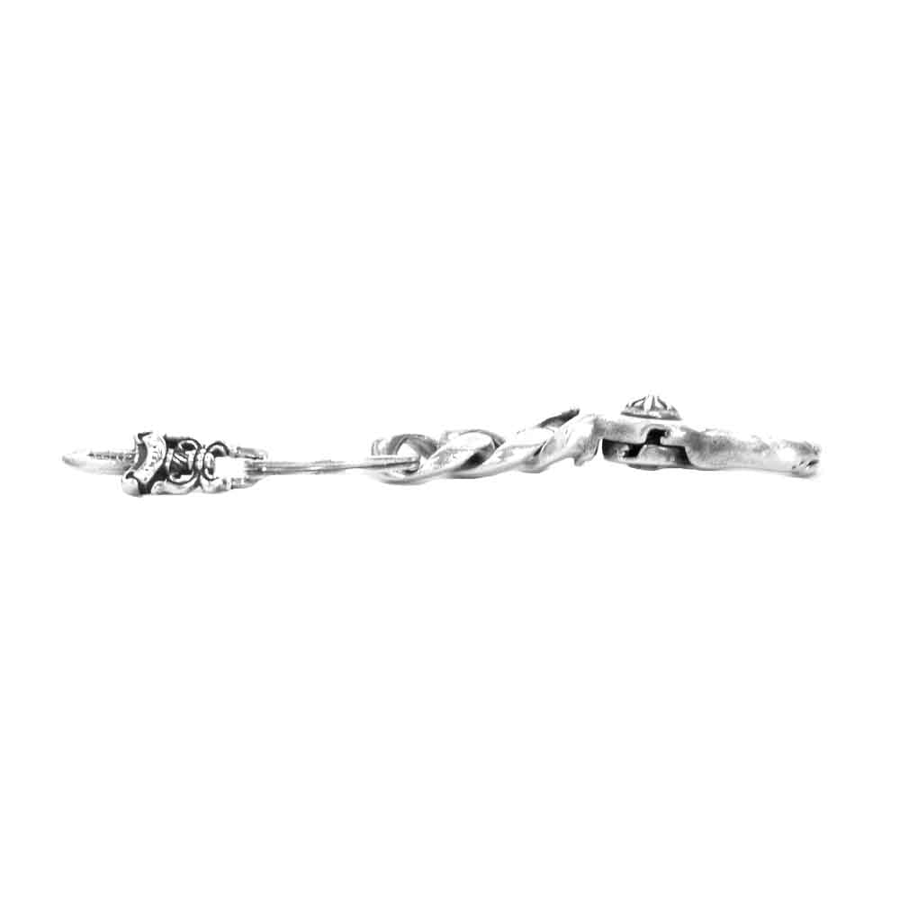 CHROME HEARTS クロムハーツ（原本無） クラシック クリップ キーチェーン シルバー系【中古】