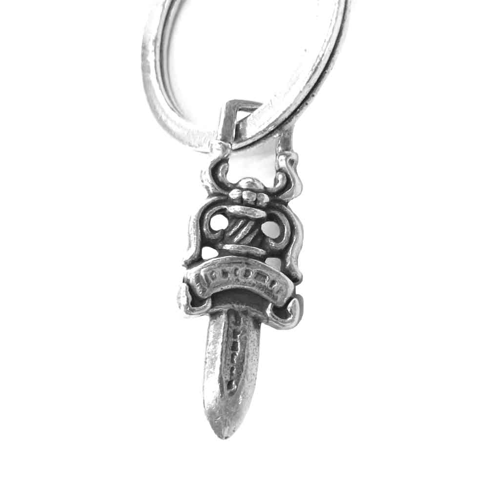 CHROME HEARTS クロムハーツ（原本無） クラシック クリップ キーチェーン シルバー系【中古】