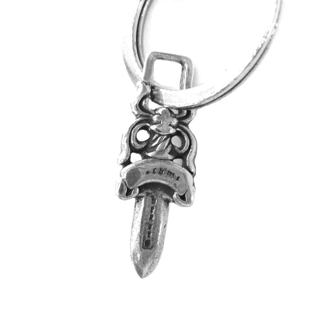 CHROME HEARTS クロムハーツ（原本無） クラシック クリップ キーチェーン シルバー系【中古】