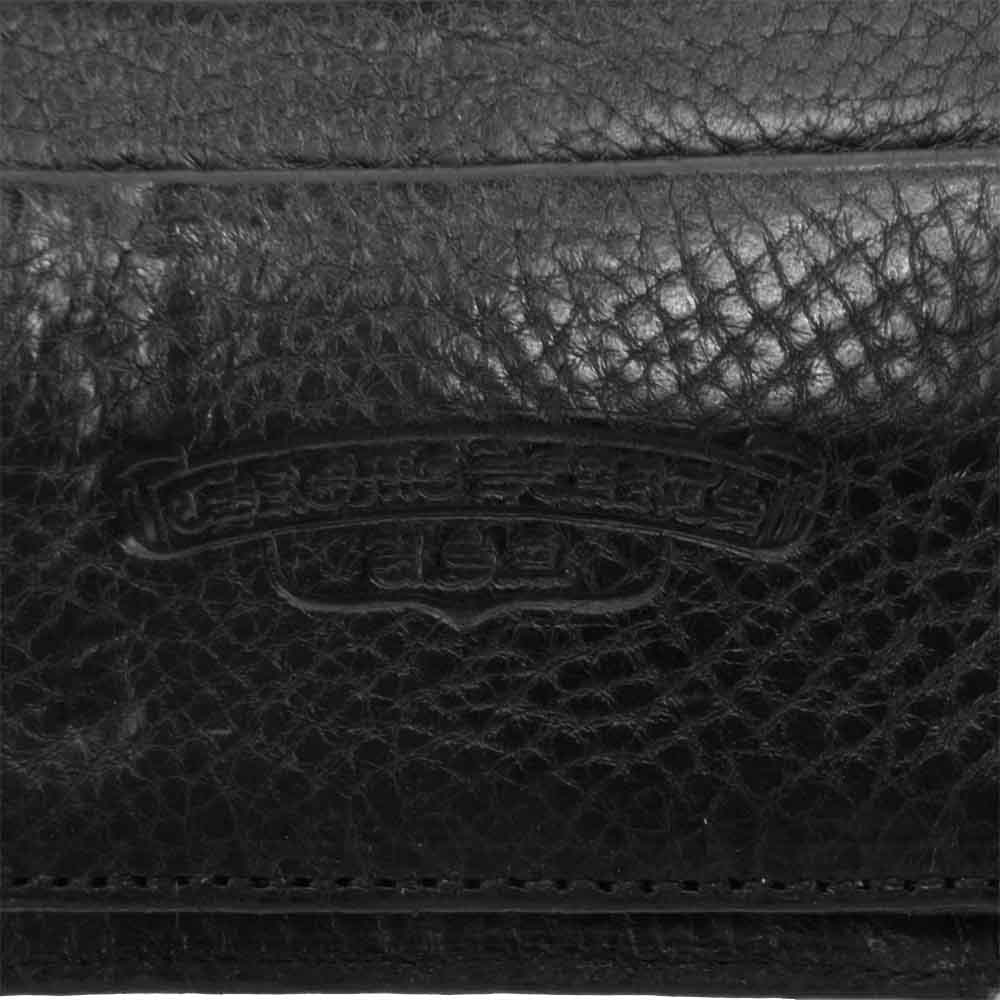 CHROME HEARTS クロムハーツ（原本無） WAVE WALLET ウェーブ ウォレット ブラック系【中古】