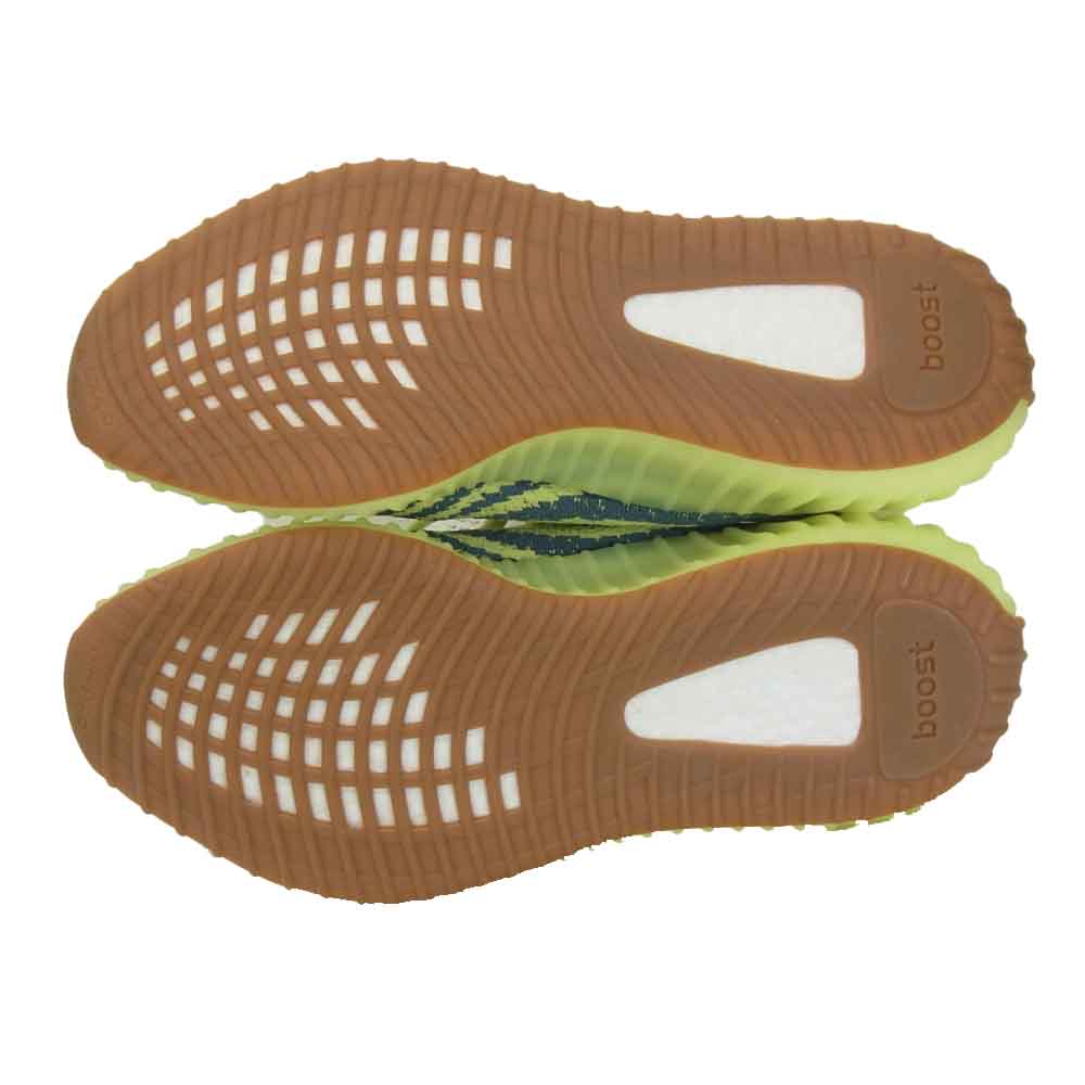 adidas アディダス B37572 YEEZY BOOST 350 V2 SEMIFROZEN イージー ブースト セミフローズン ライトグリーン系 28.0cm【新古品】【未使用】【中古】