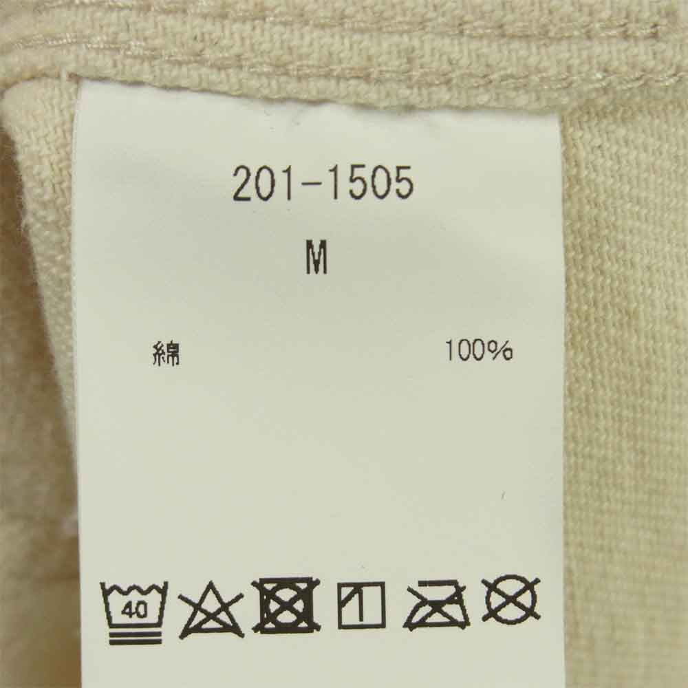 BIG MAC ビッグマック 201-1505 ペイント カバーオール ジャケット コットン 中国製 オフホワイト系 M【中古】