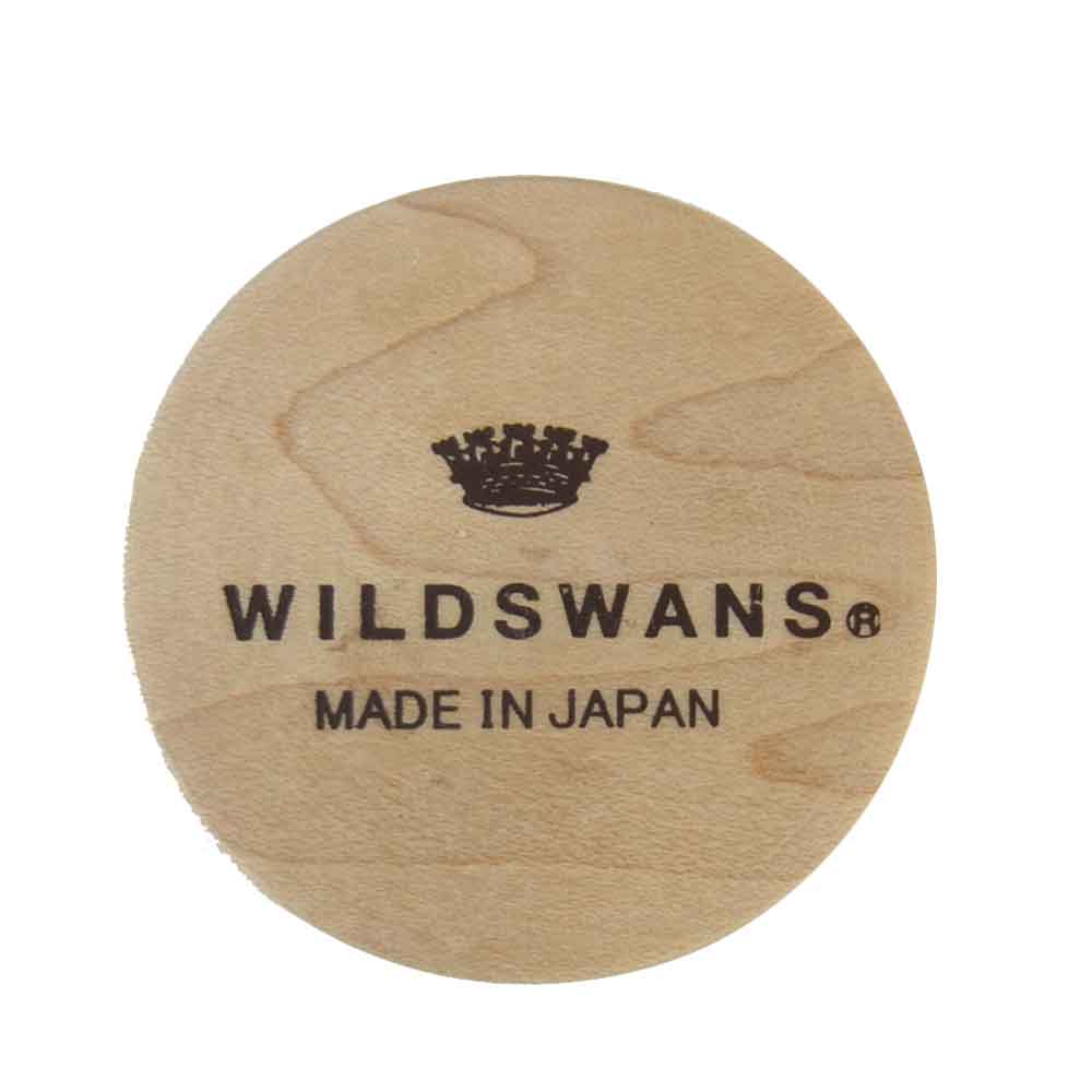 WILDSWANS ワイルドスワンズ byrne バーン ナチュラル レザー ウォレット ベージュ系【中古】