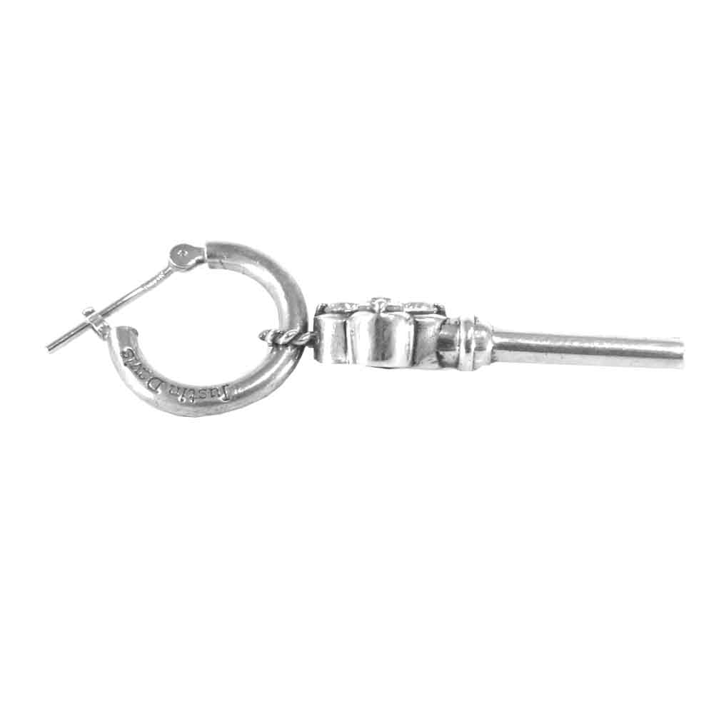 Justin Davis ジャスティンデイビス REGARDLY リガードリー 鍵 キー ピアス シルバー系 3.28【中古】