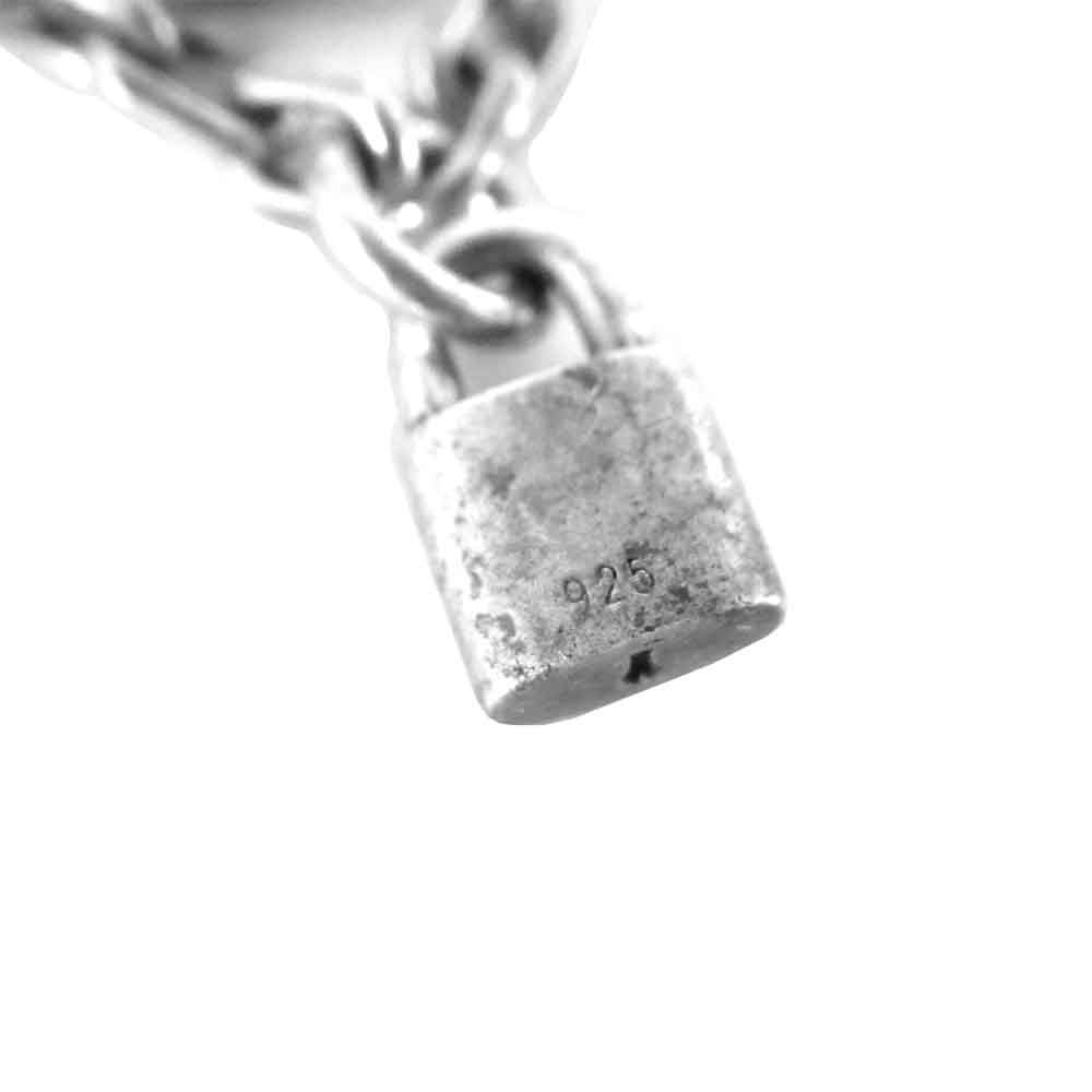 Justin Davis ジャスティンデイビス RITCHIE with LOCK リッチー ウィズ ロック 南京錠 鍵 ピアス シルバー系【中古】