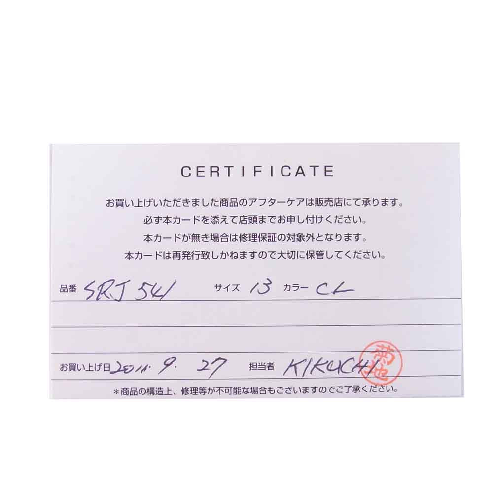 Justin Davis ジャスティンデイビス SRJ541 ギャラ付 Rotten Ring ロットン リング シルバー系 12～13号程度【中古】