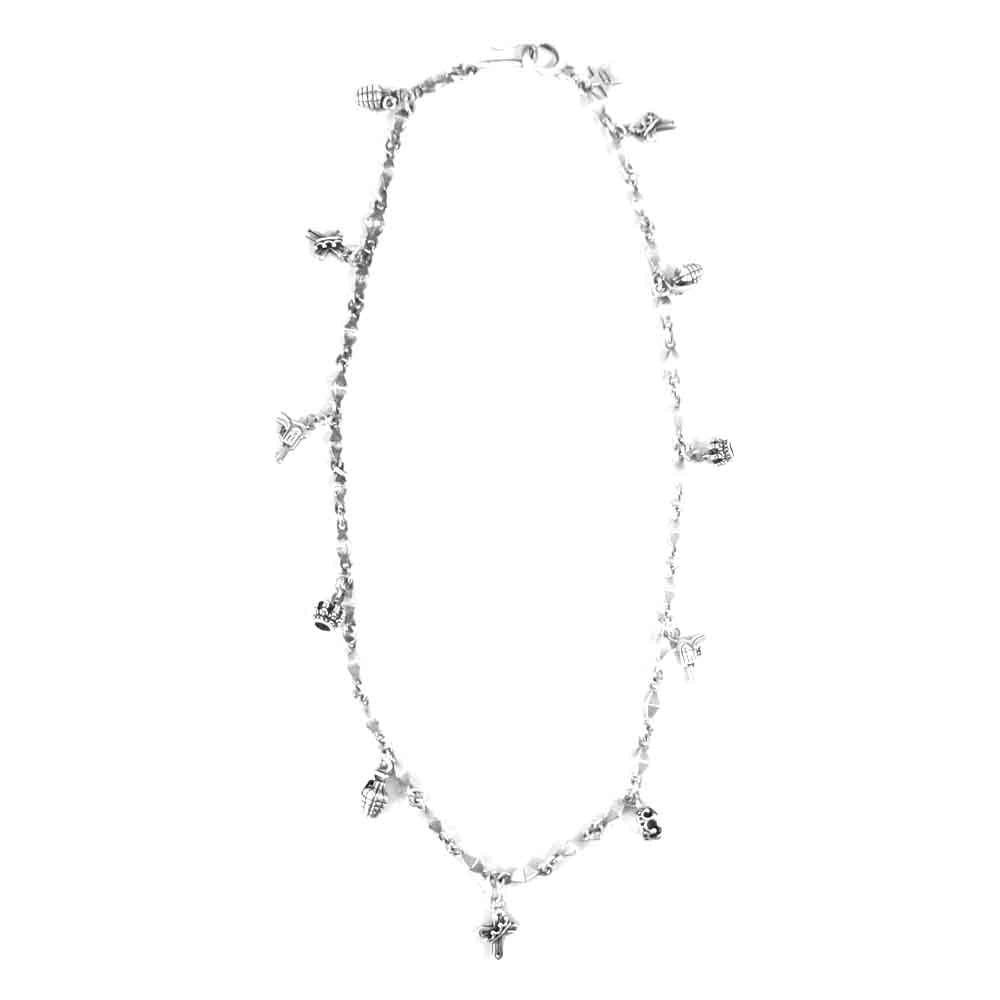 Justin Davis ジャスティンデイビス SNJ265 Charming Necklece チャーミング ネックレス シルバー系【中古】