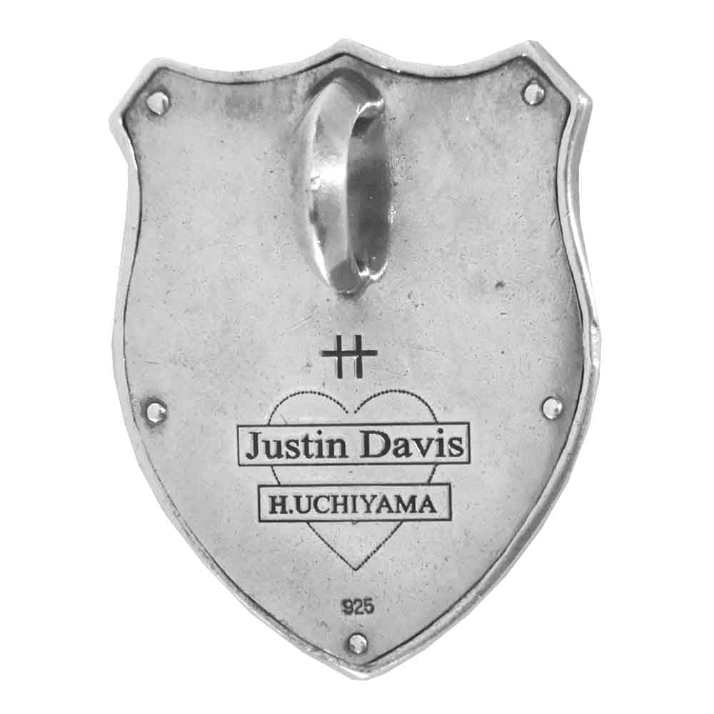 Justin Davis ジャスティンデイビス SPJ506 ギャラ付 Temptation pendant テンプテーション ペンダント トップ シルバー系【中古】
