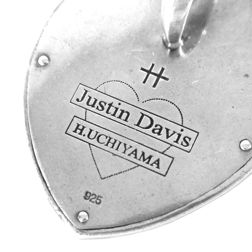 Justin Davis ジャスティンデイビス SPJ506 ギャラ付 Temptation pendant テンプテーション ペンダント トップ シルバー系【中古】