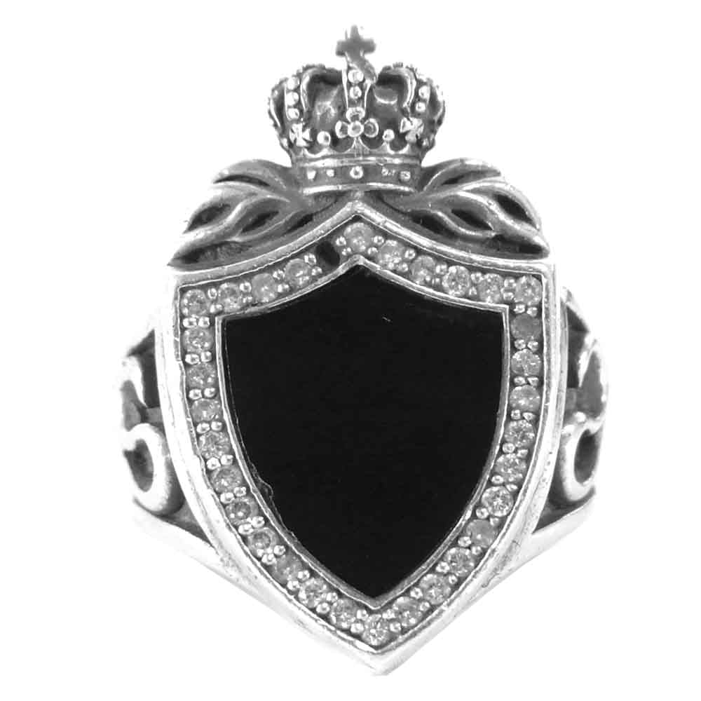 Justin Davis ジャスティンデイビス SRJ190 ギャラ付 HERITAGE RING ヘリテージ リング シルバー系 16号程度【中古】