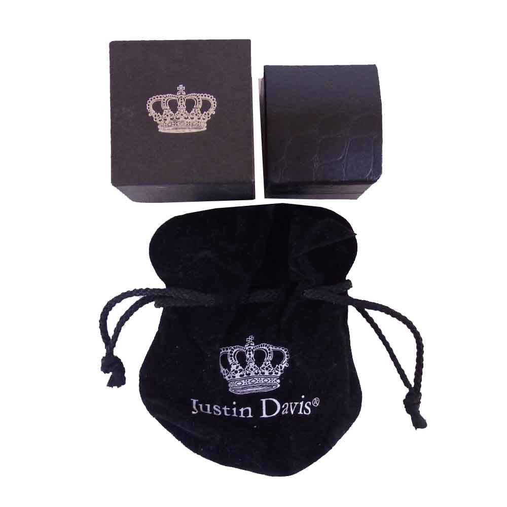 Justin Davis ジャスティンデイビス SRJ190 ギャラ付 HERITAGE RING ヘリテージ リング シルバー系 16号程度【中古】