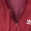 adidas アディダス ヴィンテージ オリジナル ATP OPTI ZIP JOG TOP ジャージー トラック ジャケット エンジ系 46【中古】