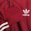 adidas アディダス ヴィンテージ オリジナル ATP OPTI ZIP JOG TOP ジャージー トラック ジャケット エンジ系 46【中古】