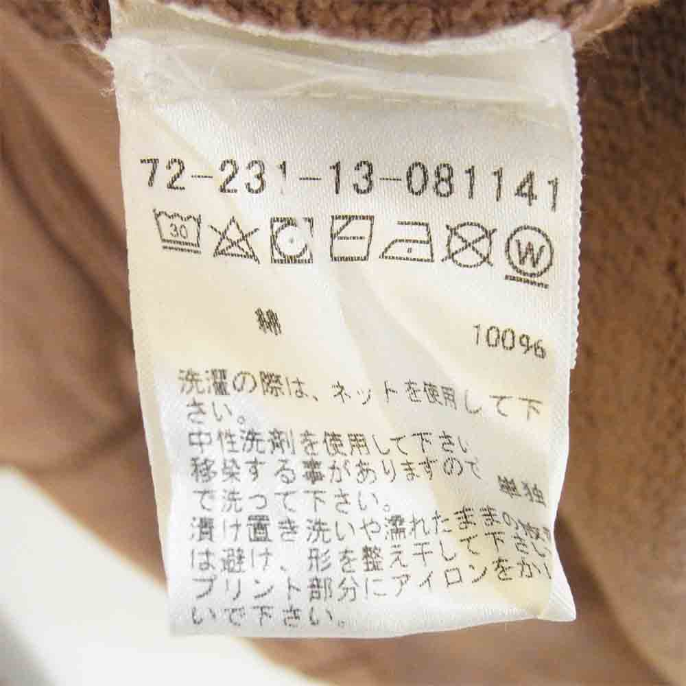 サタデーズサーフニューヨークシティ ジップ パーカー ジップアップ ピンクブラウン系 M【中古】