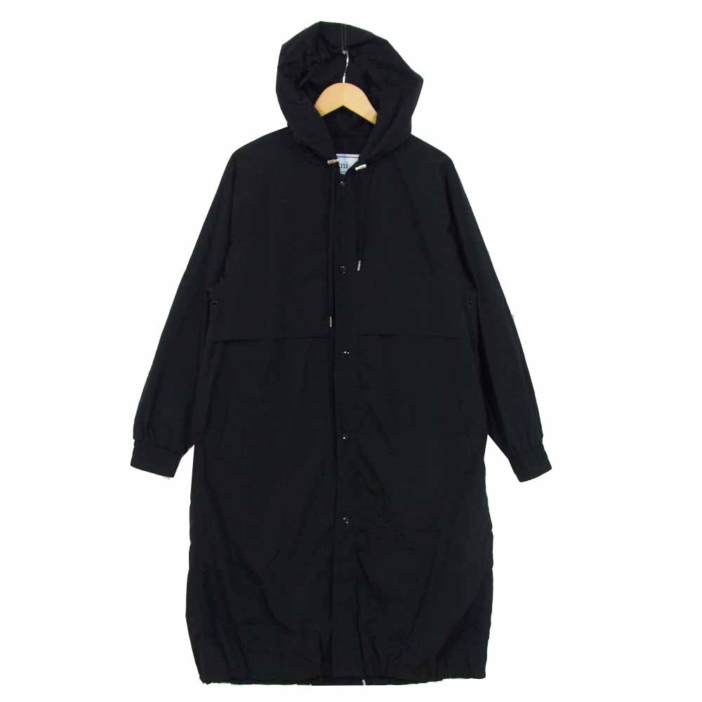 アミ ナイロン レイン コート ブラック系 S【中古】