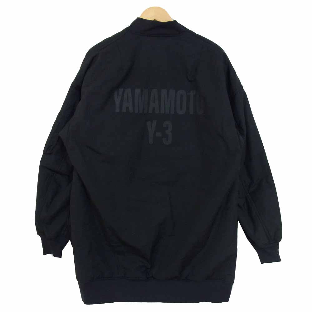 Yohji Yamamoto ヨウジヤマモト Y-3 ワイスリー M CH2 GFX BOMBER バックロゴ ボンバー ジャケット ブラック系  M【中古】