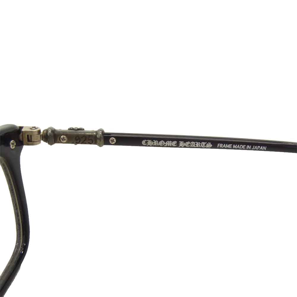 CHROME HEARTS クロムハーツ（原本有） FUN HATCH 眼鏡 ブラック系【中古】