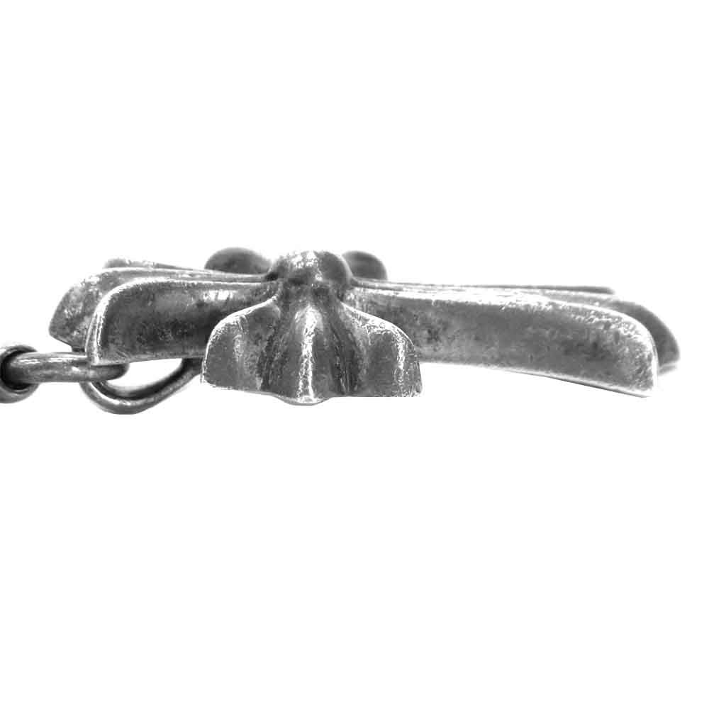 CHROME HEARTS クロムハーツ（原本有） スモール CH クロスクロス ボール ネックレス シルバー系【中古】
