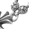 CHROME HEARTS クロムハーツ（原本有） スモール CH クロスクロス ボール ネックレス シルバー系【中古】