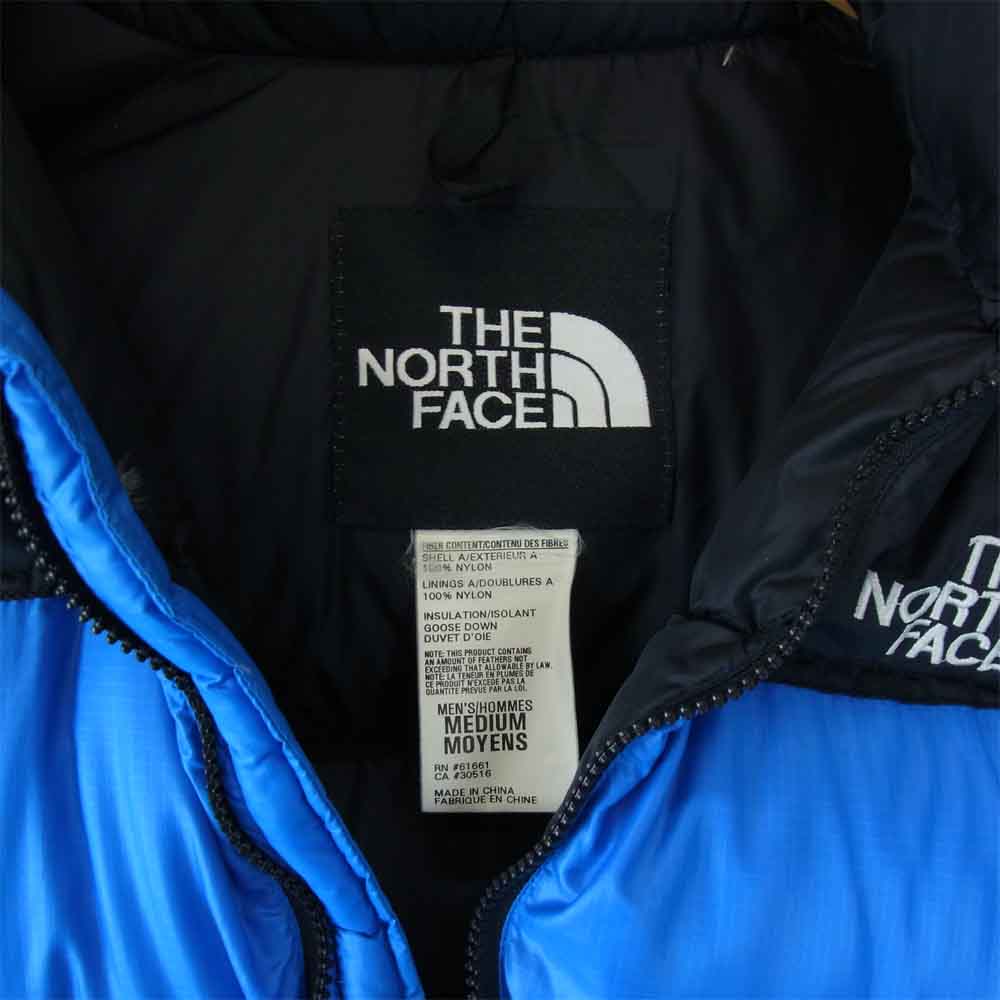 THE NORTH FACE ノースフェイス ND-1032 国内正規品 90s Nuptse Jacket ヌプシ ジャケット ライトブルー系【中古】