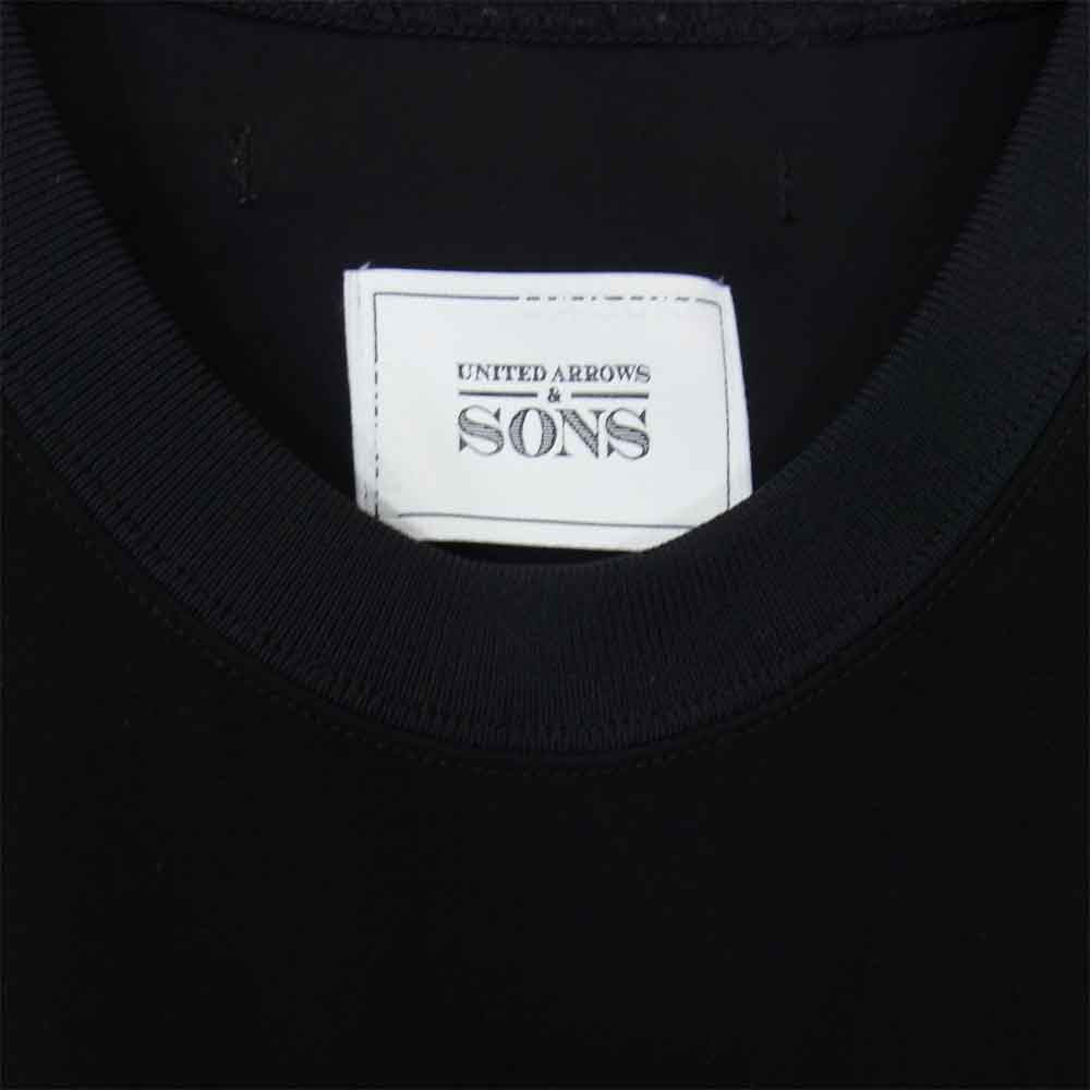 UNITED ARROWS ユナイテッドアローズ 5517-299-0337 SONS DAISUKE OBANA TWL CREW S/SL クルーネック Tシャツ ブラック系 M【中古】