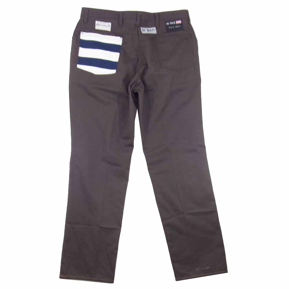 サスペンション tr.suspension × NAOSHIYA CUSTOM FACTORY RK CUSTOM PANTS カスタムパンツ ブラウン ブラウン系 36【中古】