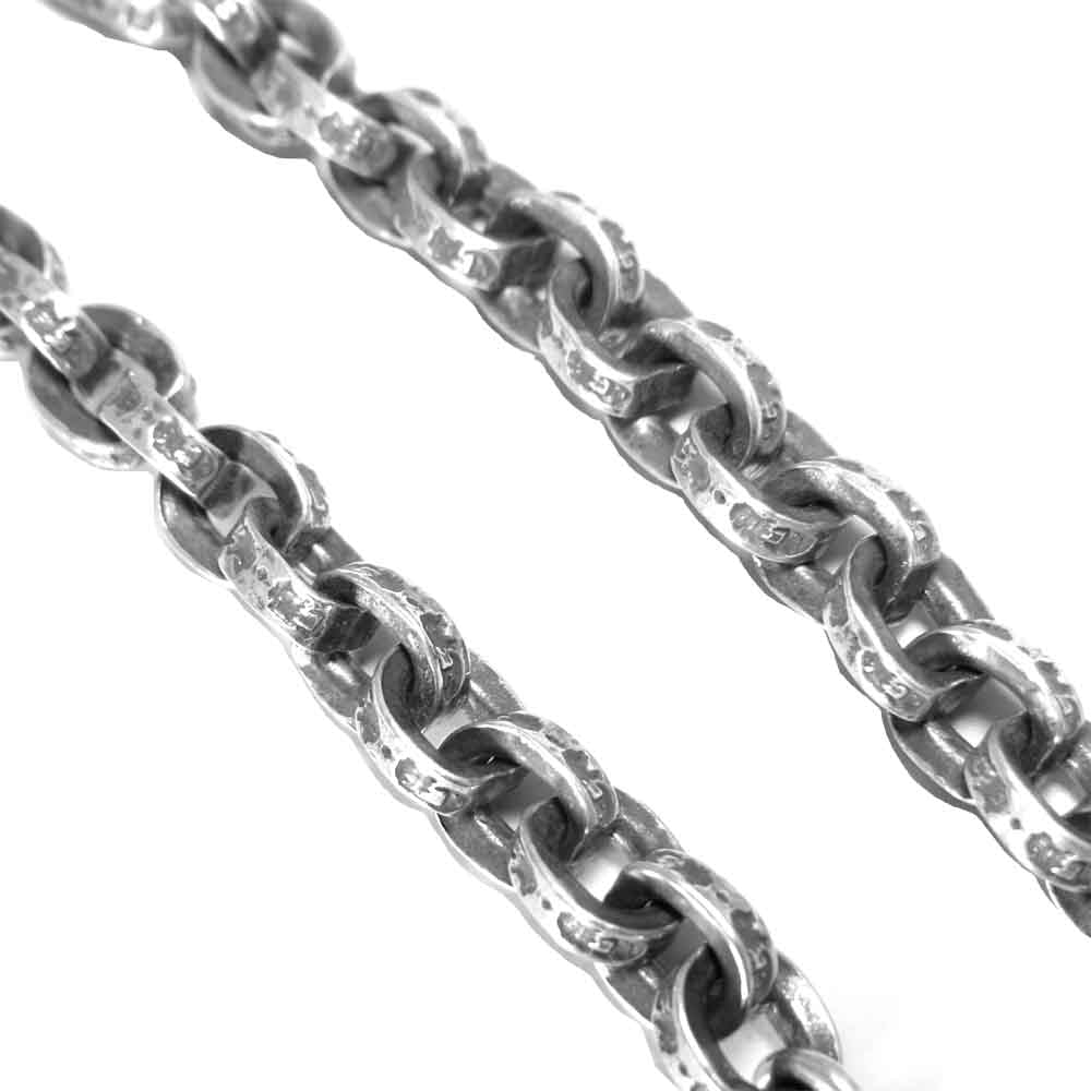 CHROME HEARTS クロムハーツ（原本無） ペーパーチェーン ブレスレット 7インチ PPR CHN 7 シルバー系【中古】