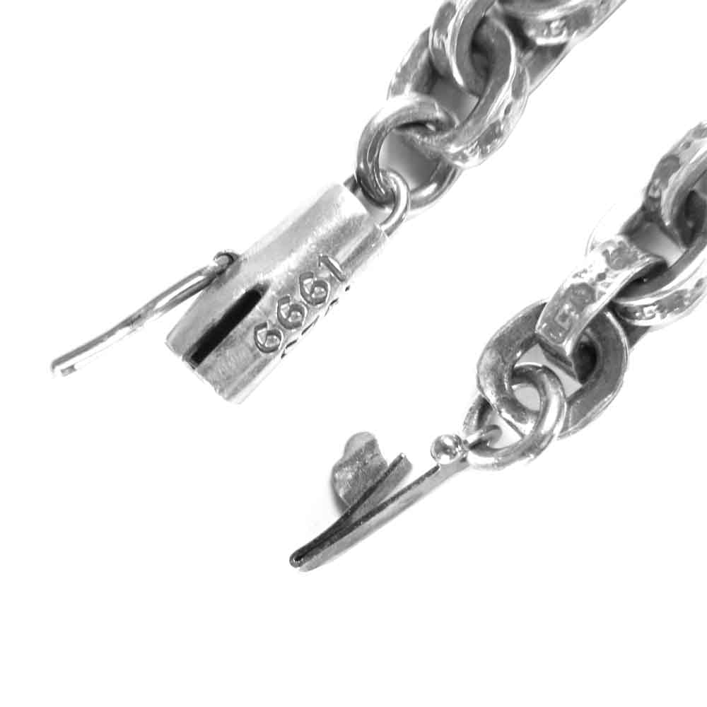 CHROME HEARTS クロムハーツ（原本無） ペーパーチェーン ブレスレット 7インチ PPR CHN 7 シルバー系【中古】