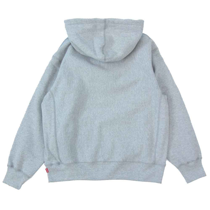 Supreme シュプリーム 未使用品 Cross Box Logo Hooded Sweatshirt クロスボックスロゴ パーカー グレー系 S【極上美品】【中古】