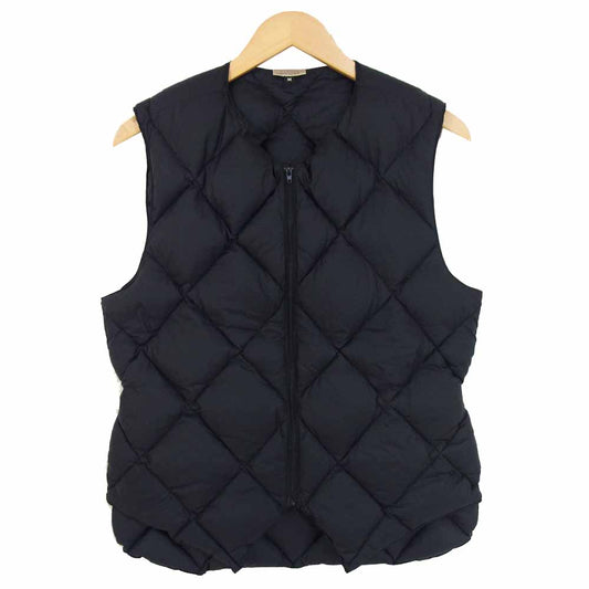 Engineered Garments エンジニアードガーメンツ キルティング ダウンベスト ブラック系 M【中古】
