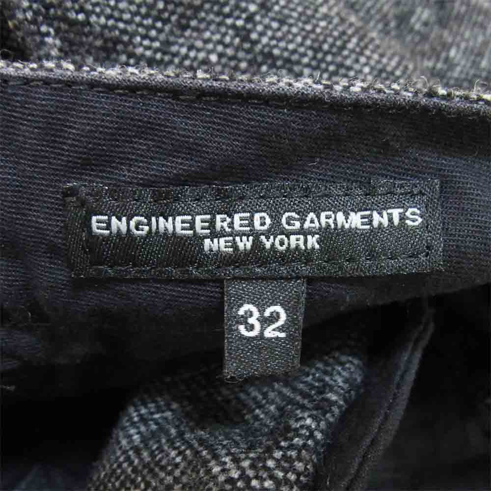 Engineered Garments エンジニアードガーメンツ willy post pants ポストパンツ ブラック系 32【中古】