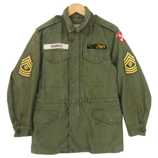 ユーエスーアーミー US ARMY M-65 FIELD JACKET ジャケット カーキ系 XS【中古】