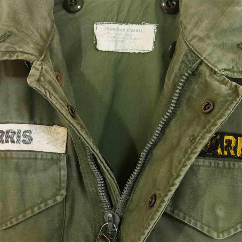 ユーエスーアーミー US ARMY M-65 FIELD JACKET ジャケット カーキ系 XS【中古】