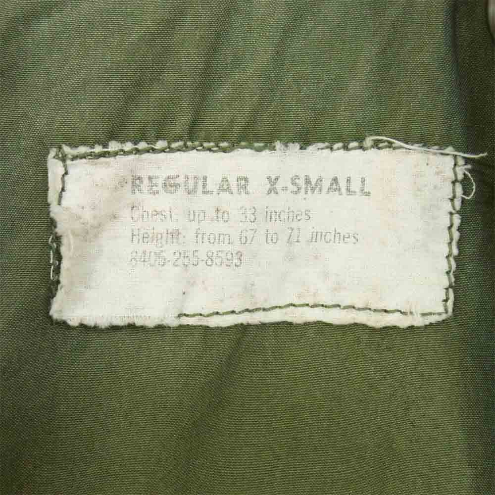 ユーエスーアーミー US ARMY M-65 FIELD JACKET ジャケット カーキ系 XS【中古】