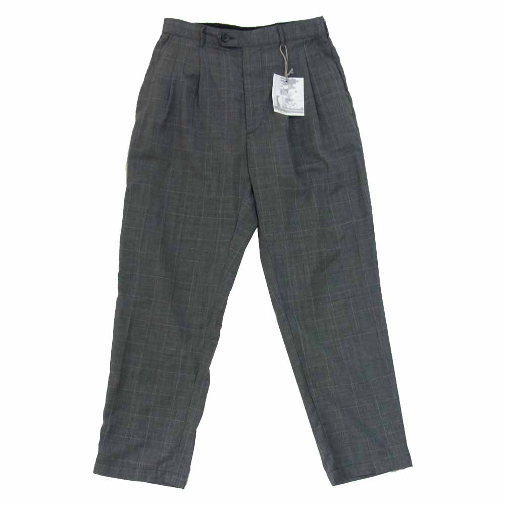 Engineered Garments エンジニアードガーメンツ 19SS Emerson Pant Tropical Wool Glen Plaid エマーソン パンツ グレー系 S【美品】【中古】
