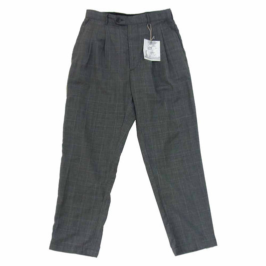 Engineered Garments エンジニアードガーメンツ 19SS Emerson Pant Tropical Wool Glen Plaid エマーソン パンツ グレー系 S【美品】【中古】