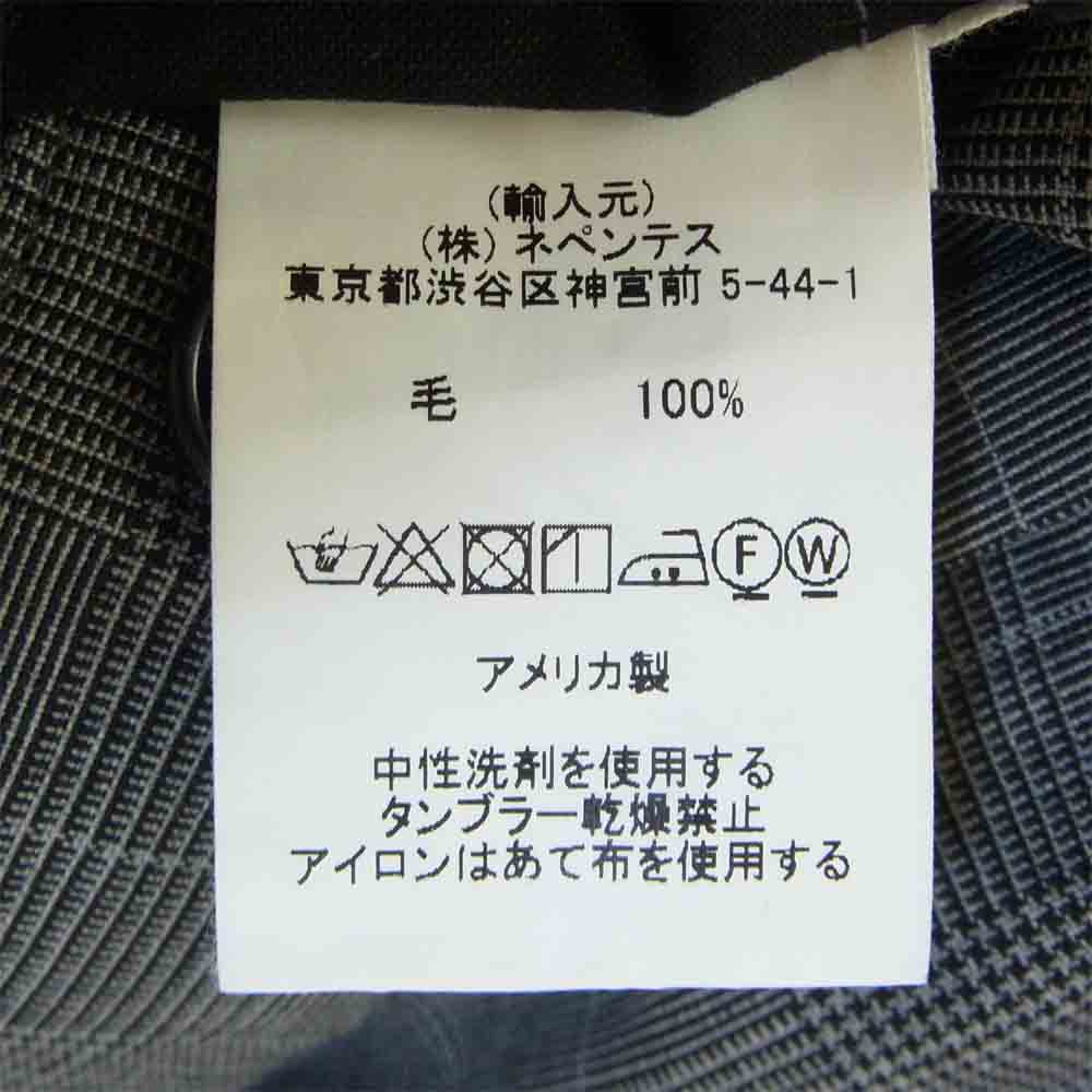 Engineered Garments エンジニアードガーメンツ 19SS Emerson Pant Tropical Wool Glen Plaid エマーソン パンツ グレー系 S【美品】【中古】