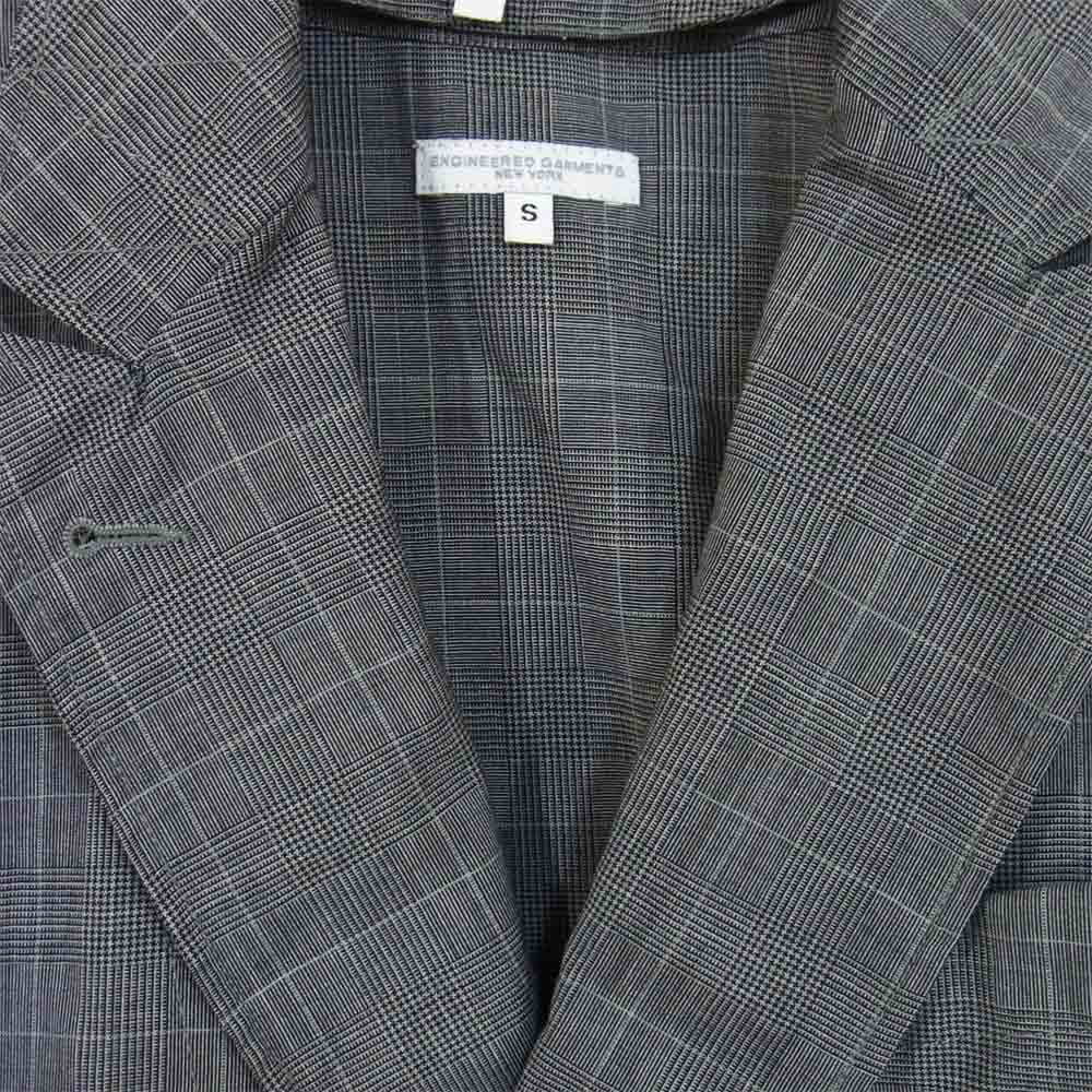 Engineered Garments エンジニアードガーメンツ DLS Jacket ラペル着脱可 ダブル ブレステッド ノーカラー ジャケット ブラック系 S【中古】