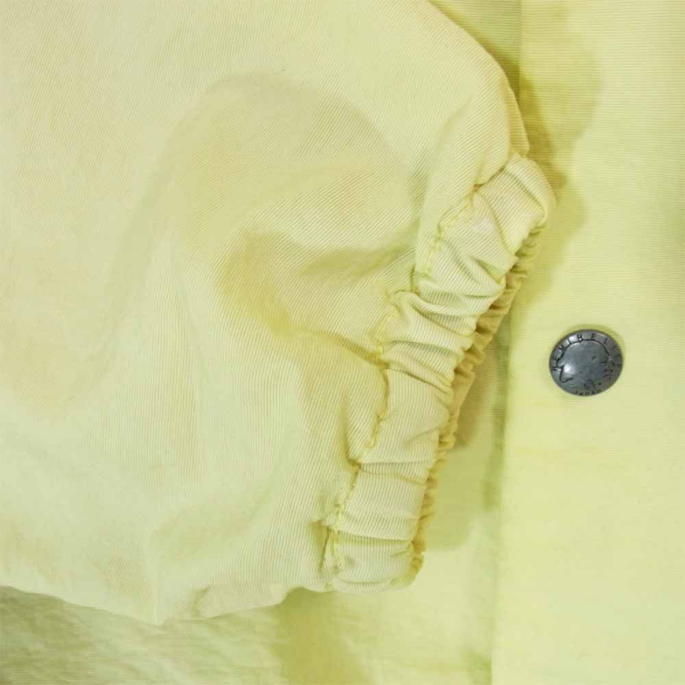 REMI RELIEF レミレリーフ コンチョスナップボタン ナイロンクロス コーチ ジャケット イエロー系 S【中古】