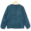mont-bell モンベル 1101503 スペリオ ダウン ラウンドネック ノーカラー ジャケット グリーン系 S【中古】