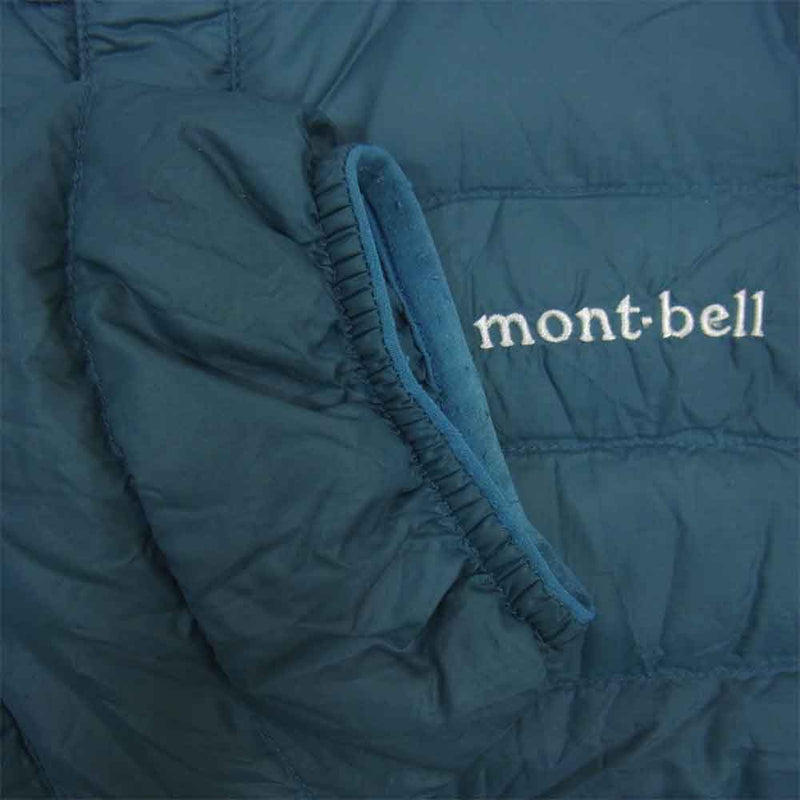 mont-bell モンベル 1101503 スペリオ ダウン ラウンドネック ノーカラー ジャケット グリーン系 S【中古】