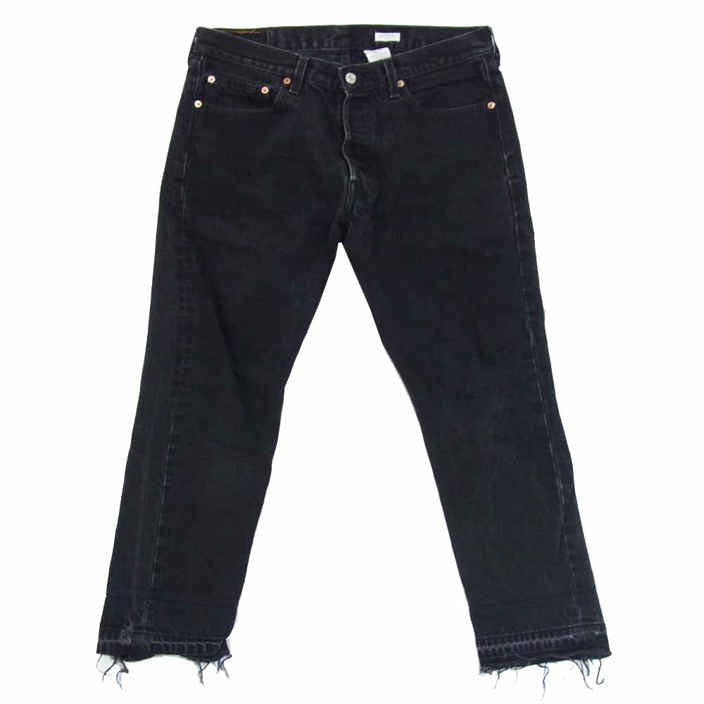 オールドパーク LEVIS リーバイス リメイク デニム ブラック系 34【中古】