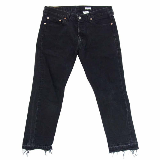 オールドパーク LEVIS リーバイス リメイク デニム ブラック系 34【中古】