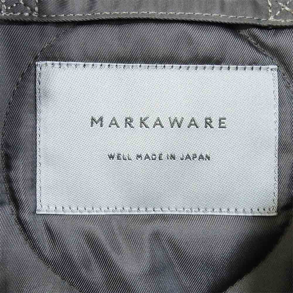 markaware マーカウェア 16AW a16c-17co01c ショールカラー ミリタリー コート カーキ系 2【中古】