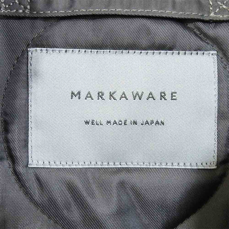 markaware マーカウェア 16AW a16c-17co01c ショールカラー ミリタリー コート カーキ系 2【中古】