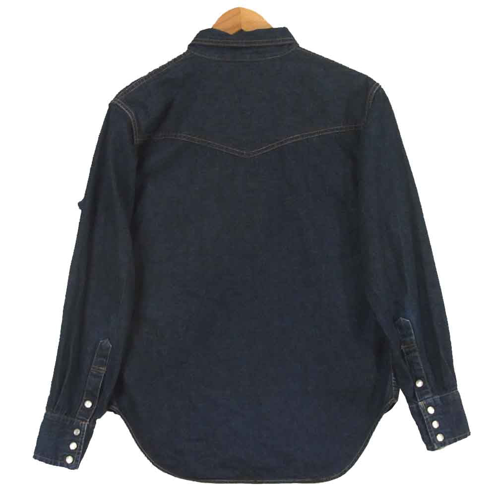 ティーシービー ジーンズ デニム ウェスタン シャツ 長袖 インディゴブルー系【中古】