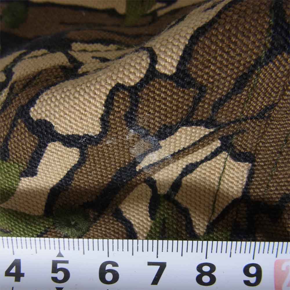 Supreme シュプリーム 13AW Levi's リーバイス Camoflage Canvas Bell Hat カモ 迷彩 ハット カーキ系【中古】