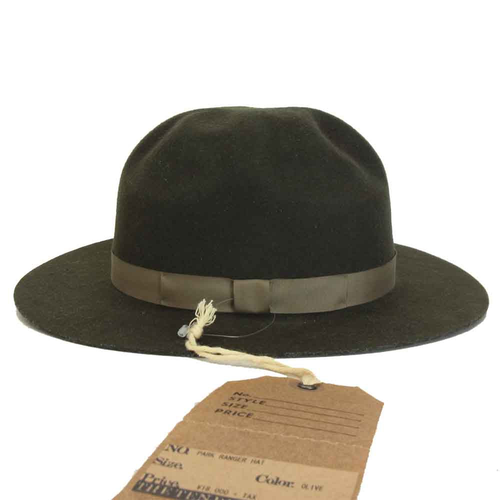 TENDERLOIN テンダーロイン T-PARK RANGER HAT フェルト ハット オリーブ ONE SIZE【中古】