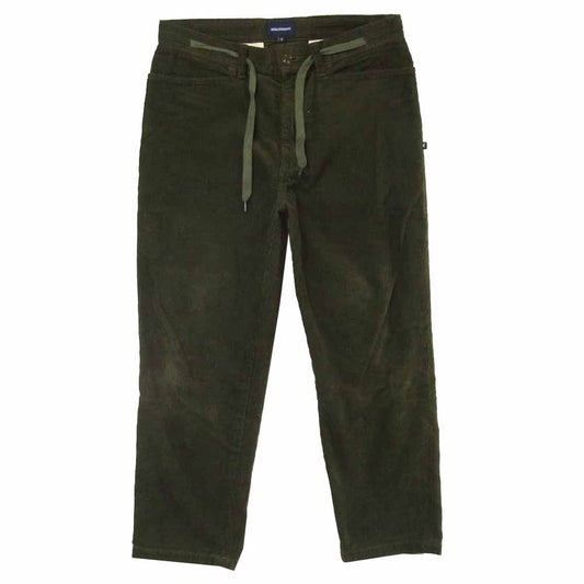 DESCENDANT ディセンダント CORDUROY TROUSERS コーデュロイ トラウザーズ パンツ グリーン系 2【中古】