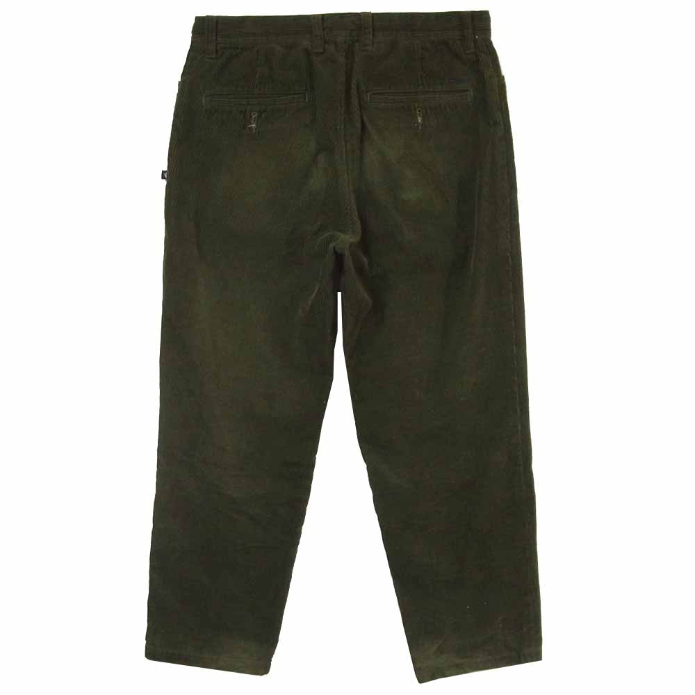 DESCENDANT ディセンダント CORDUROY TROUSERS コーデュロイ トラウザーズ パンツ グリーン系 2【中古】